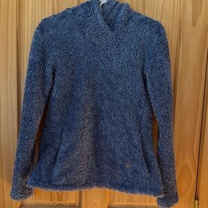 Mountain Hardwear Blue Fleece Hoodie